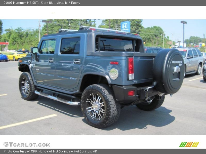Slate Blue Metallic / Ebony 2006 Hummer H2 SUT