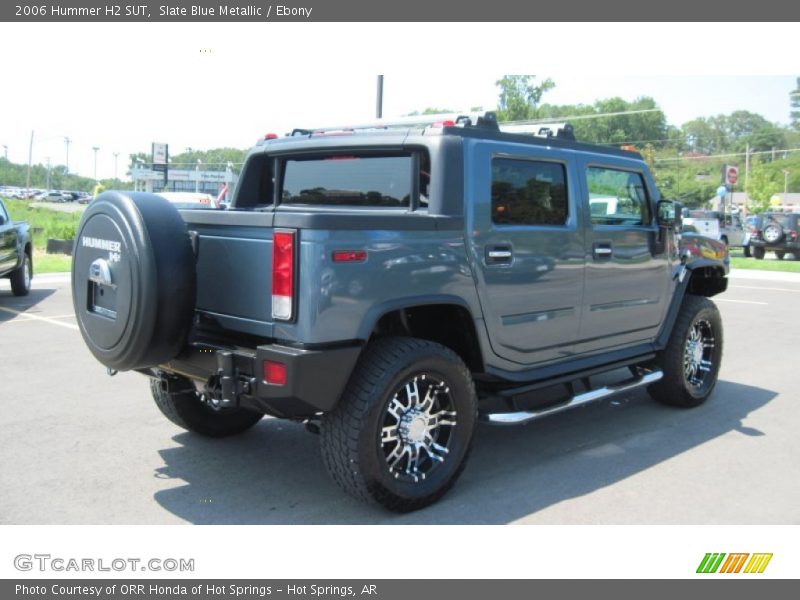 Slate Blue Metallic / Ebony 2006 Hummer H2 SUT