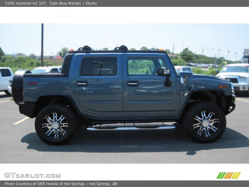 Slate Blue Metallic / Ebony 2006 Hummer H2 SUT