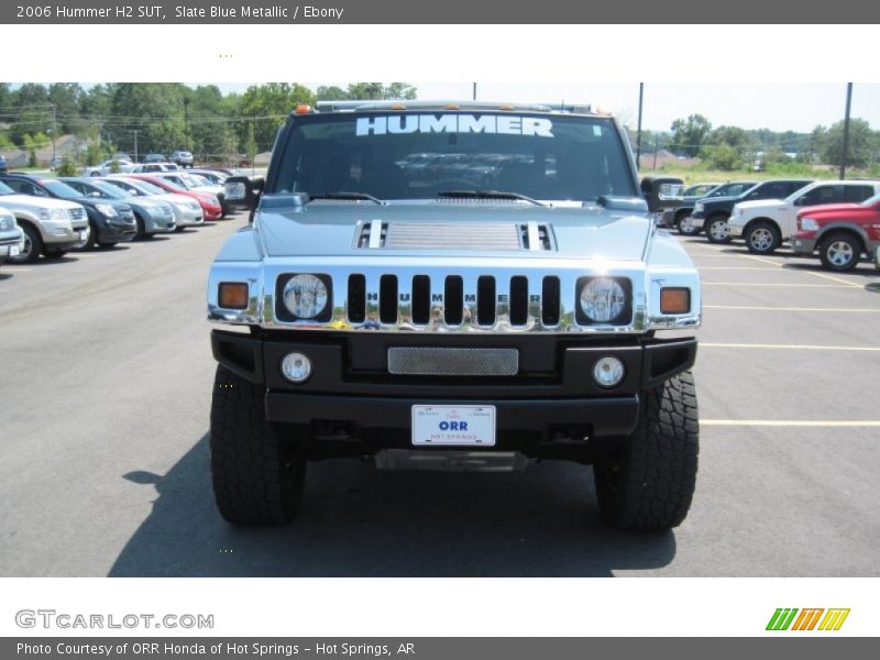 Slate Blue Metallic / Ebony 2006 Hummer H2 SUT