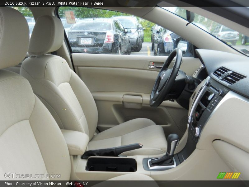  2010 Kizashi S AWD Beige Interior