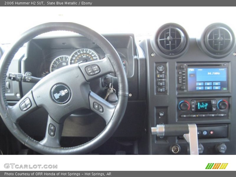 Slate Blue Metallic / Ebony 2006 Hummer H2 SUT