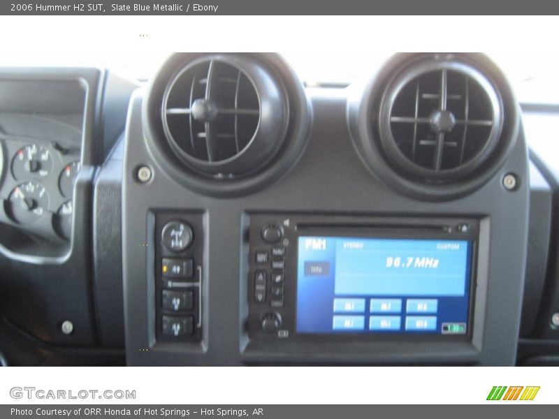 Slate Blue Metallic / Ebony 2006 Hummer H2 SUT