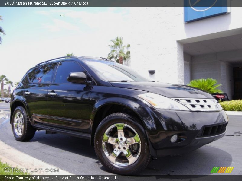Super Black / Charcoal 2003 Nissan Murano SL