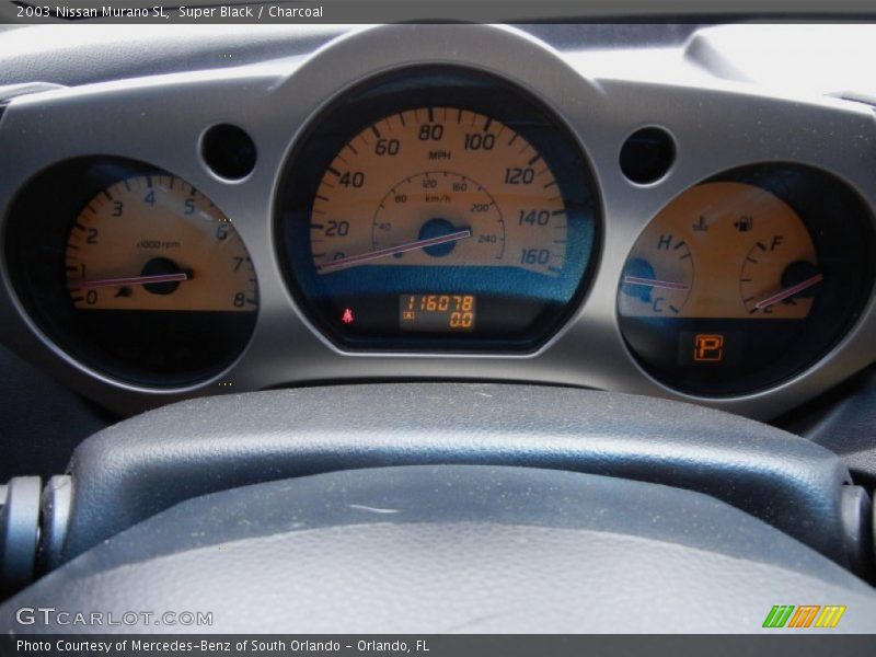 Super Black / Charcoal 2003 Nissan Murano SL