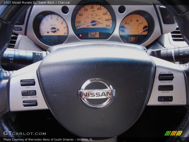 Super Black / Charcoal 2003 Nissan Murano SL
