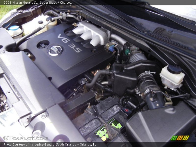 Super Black / Charcoal 2003 Nissan Murano SL