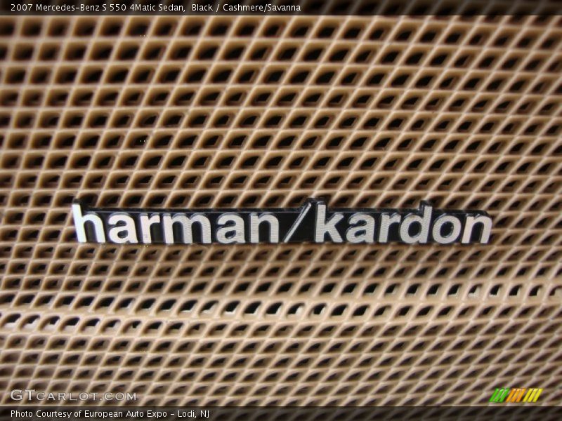 Black / Cashmere/Savanna 2007 Mercedes-Benz S 550 4Matic Sedan