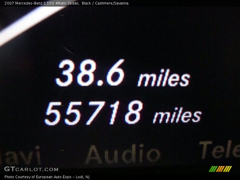 Black / Cashmere/Savanna 2007 Mercedes-Benz S 550 4Matic Sedan