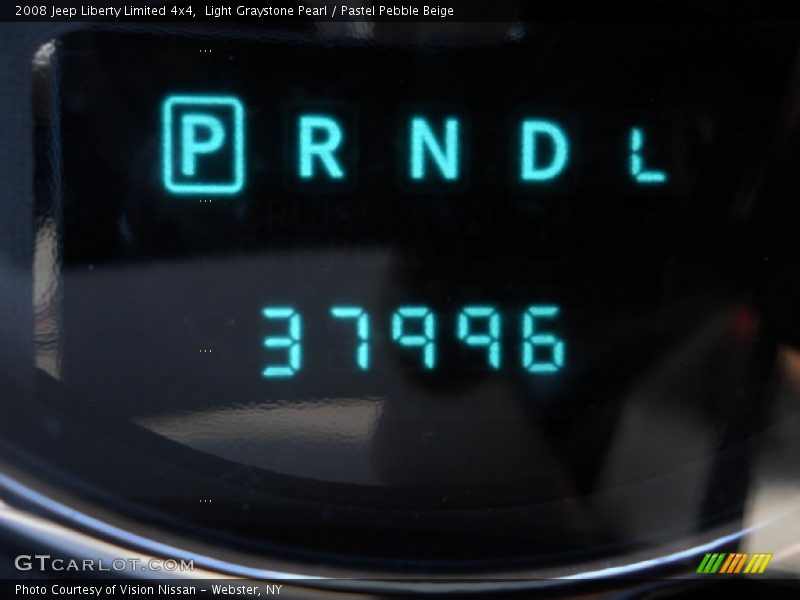 Light Graystone Pearl / Pastel Pebble Beige 2008 Jeep Liberty Limited 4x4