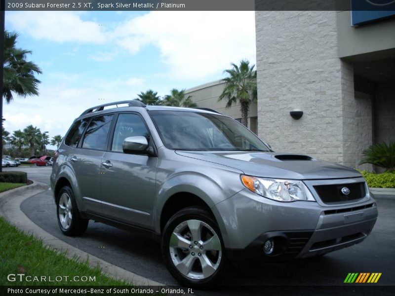 Spark Silver Metallic / Platinum 2009 Subaru Forester 2.5 XT
