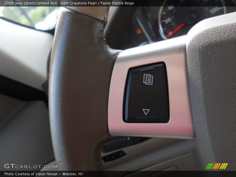 Light Graystone Pearl / Pastel Pebble Beige 2008 Jeep Liberty Limited 4x4