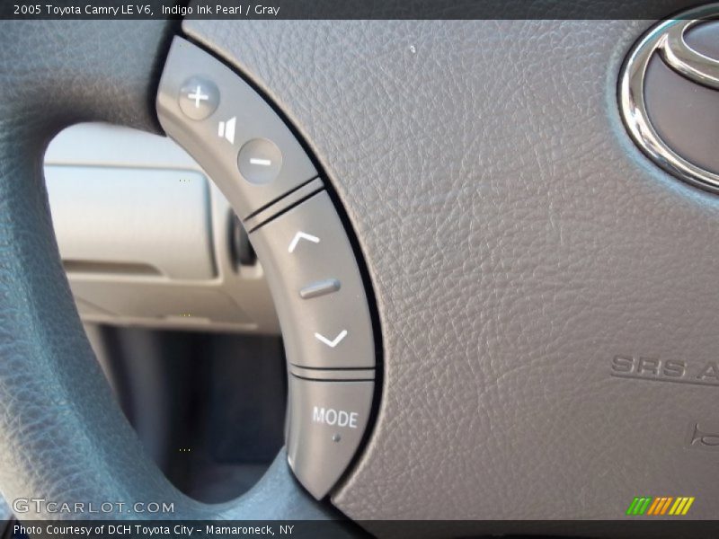 Indigo Ink Pearl / Gray 2005 Toyota Camry LE V6