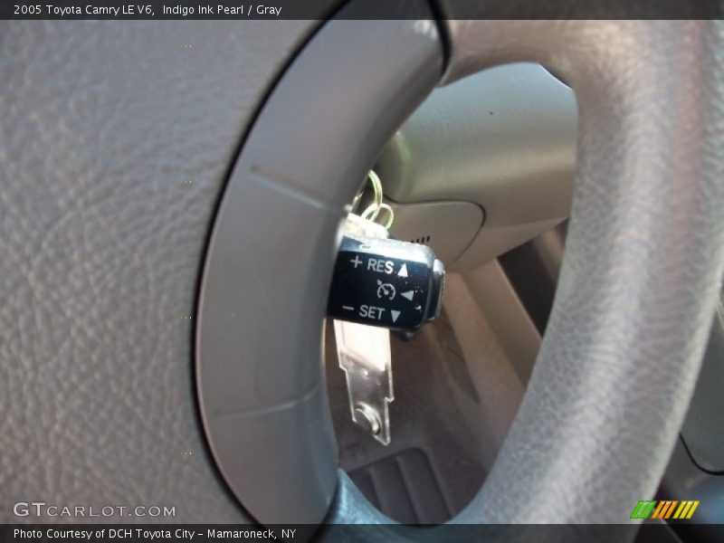 Indigo Ink Pearl / Gray 2005 Toyota Camry LE V6