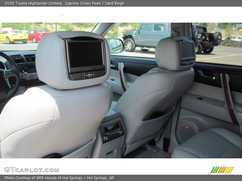 Cypress Green Pearl / Sand Beige 2008 Toyota Highlander Limited