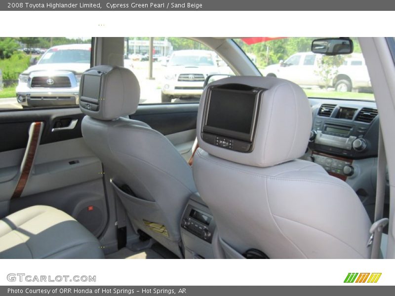Cypress Green Pearl / Sand Beige 2008 Toyota Highlander Limited