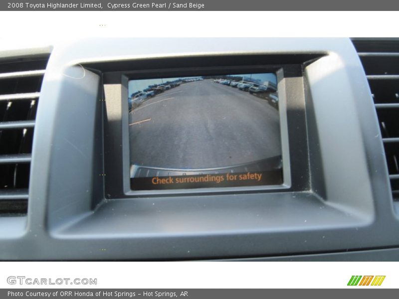 Cypress Green Pearl / Sand Beige 2008 Toyota Highlander Limited