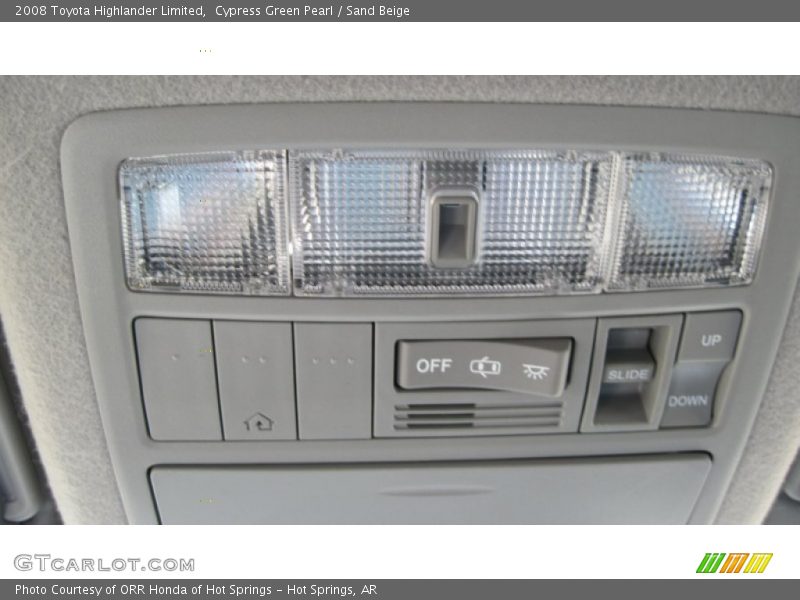 Cypress Green Pearl / Sand Beige 2008 Toyota Highlander Limited