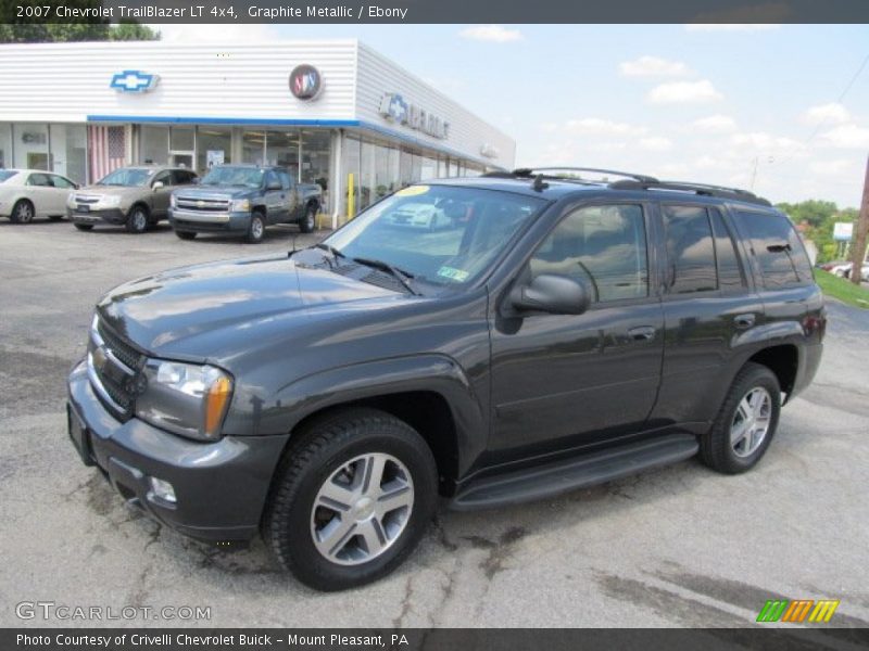 Graphite Metallic / Ebony 2007 Chevrolet TrailBlazer LT 4x4