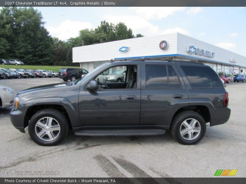 Graphite Metallic / Ebony 2007 Chevrolet TrailBlazer LT 4x4