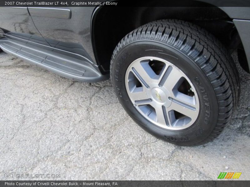 Graphite Metallic / Ebony 2007 Chevrolet TrailBlazer LT 4x4