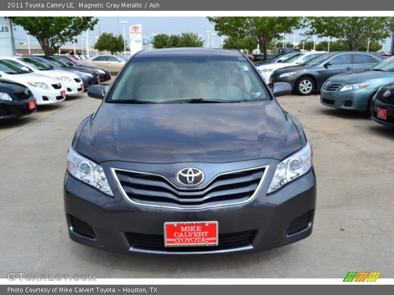 Magnetic Gray Metallic / Ash 2011 Toyota Camry LE
