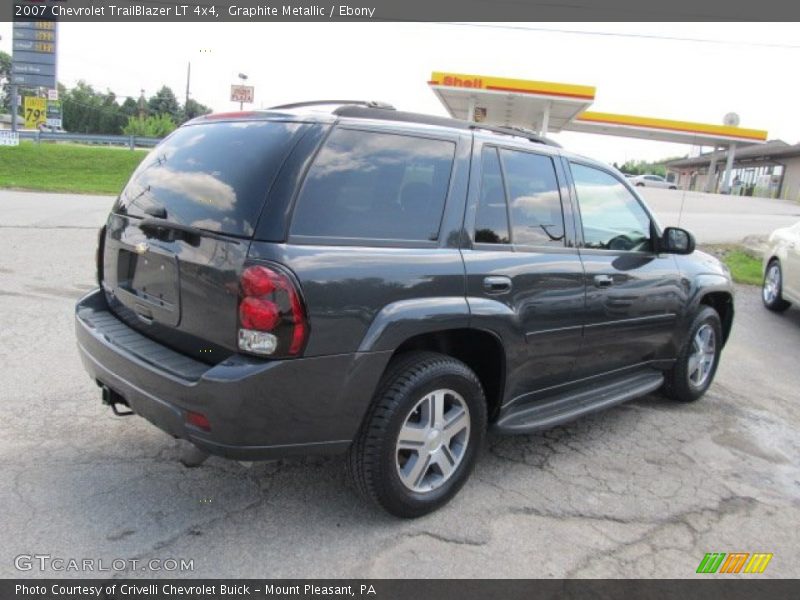 Graphite Metallic / Ebony 2007 Chevrolet TrailBlazer LT 4x4