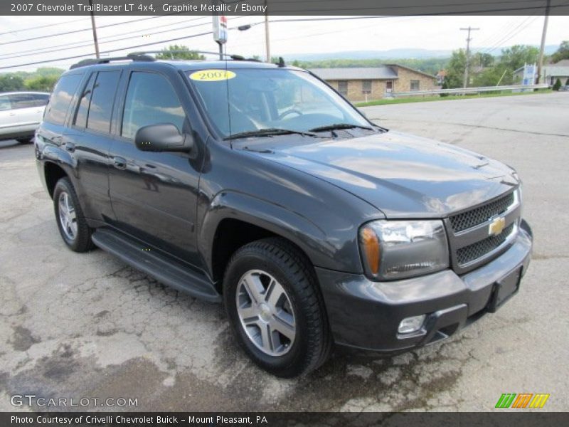 Graphite Metallic / Ebony 2007 Chevrolet TrailBlazer LT 4x4