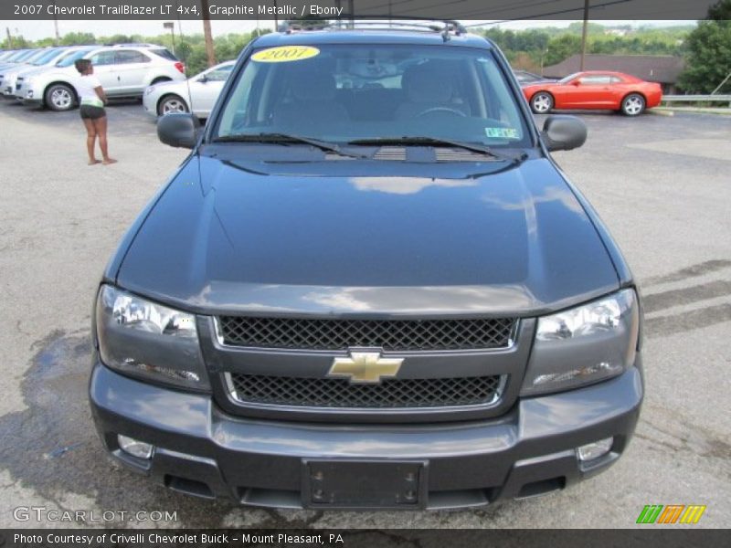 Graphite Metallic / Ebony 2007 Chevrolet TrailBlazer LT 4x4