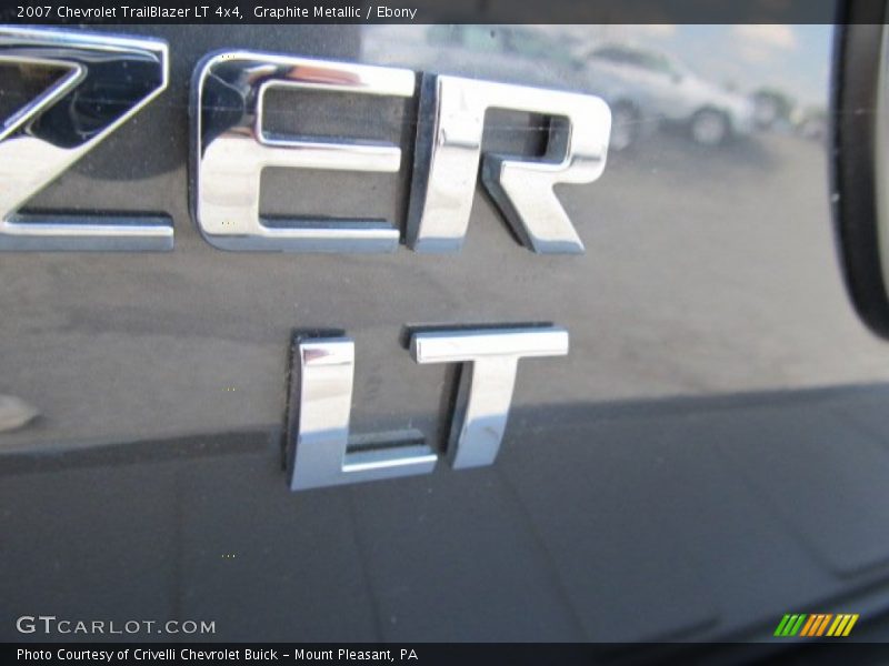 Graphite Metallic / Ebony 2007 Chevrolet TrailBlazer LT 4x4