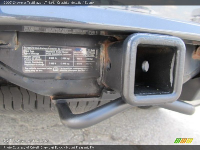 Graphite Metallic / Ebony 2007 Chevrolet TrailBlazer LT 4x4