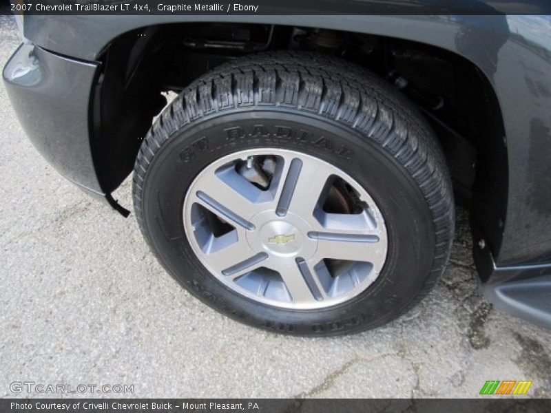 Graphite Metallic / Ebony 2007 Chevrolet TrailBlazer LT 4x4