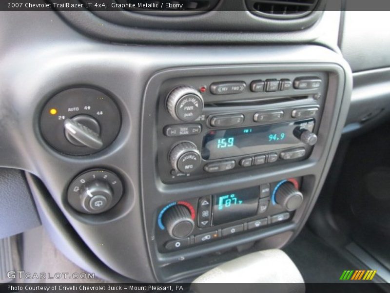 Graphite Metallic / Ebony 2007 Chevrolet TrailBlazer LT 4x4