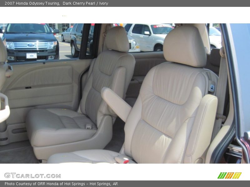 Dark Cherry Pearl / Ivory 2007 Honda Odyssey Touring