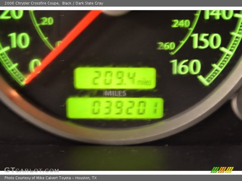 Black / Dark Slate Gray 2006 Chrysler Crossfire Coupe