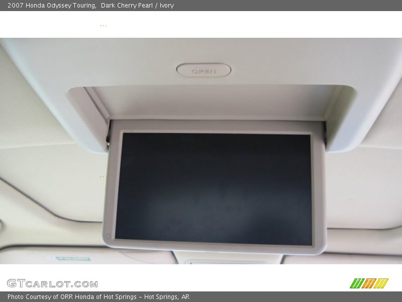 Dark Cherry Pearl / Ivory 2007 Honda Odyssey Touring