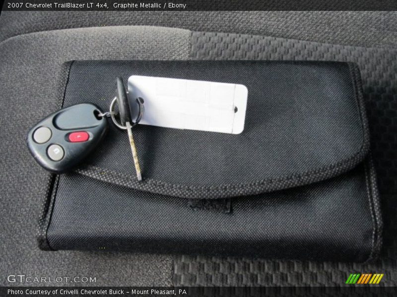 Graphite Metallic / Ebony 2007 Chevrolet TrailBlazer LT 4x4