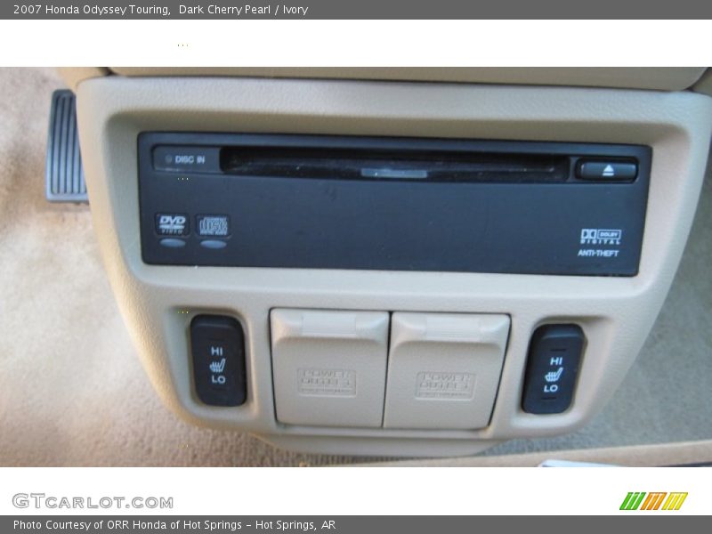 Dark Cherry Pearl / Ivory 2007 Honda Odyssey Touring