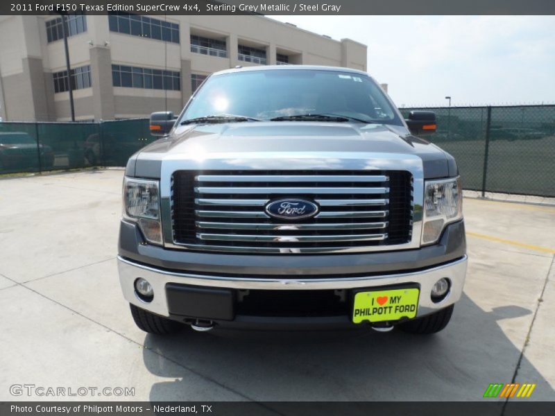 Sterling Grey Metallic / Steel Gray 2011 Ford F150 Texas Edition SuperCrew 4x4