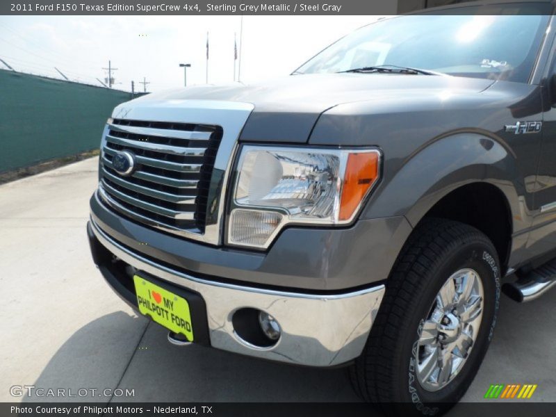 Sterling Grey Metallic / Steel Gray 2011 Ford F150 Texas Edition SuperCrew 4x4