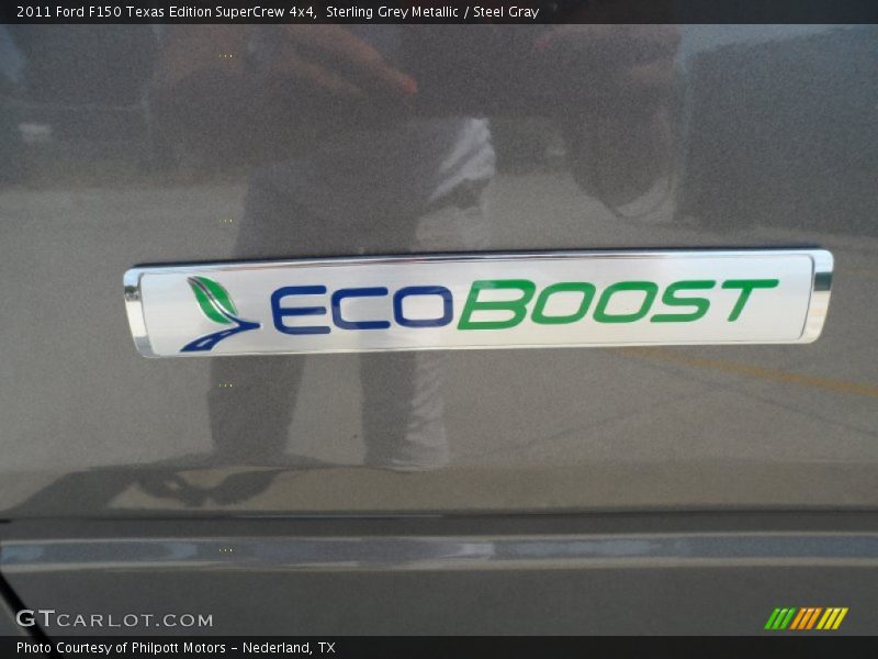 Sterling Grey Metallic / Steel Gray 2011 Ford F150 Texas Edition SuperCrew 4x4
