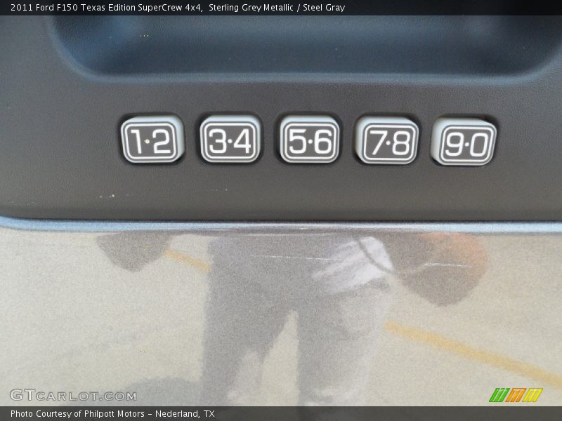 Sterling Grey Metallic / Steel Gray 2011 Ford F150 Texas Edition SuperCrew 4x4