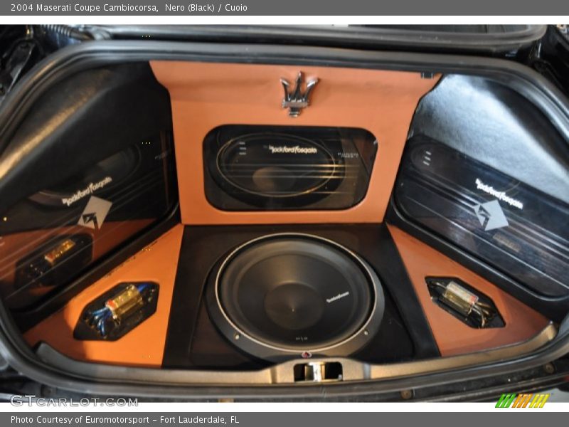 Nero (Black) / Cuoio 2004 Maserati Coupe Cambiocorsa