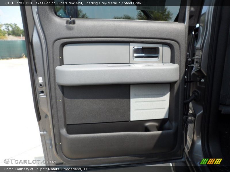 Sterling Grey Metallic / Steel Gray 2011 Ford F150 Texas Edition SuperCrew 4x4