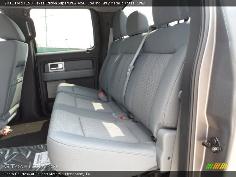 Sterling Grey Metallic / Steel Gray 2011 Ford F150 Texas Edition SuperCrew 4x4
