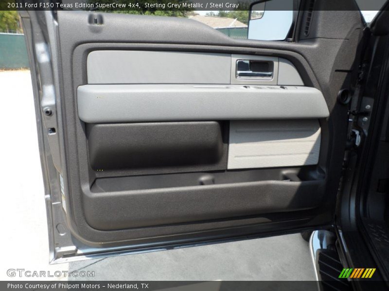 Sterling Grey Metallic / Steel Gray 2011 Ford F150 Texas Edition SuperCrew 4x4
