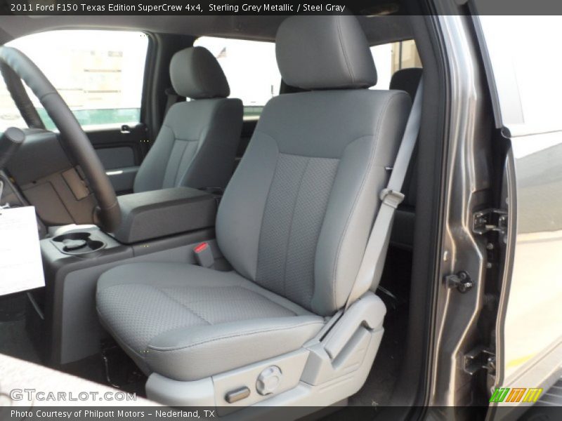 Sterling Grey Metallic / Steel Gray 2011 Ford F150 Texas Edition SuperCrew 4x4