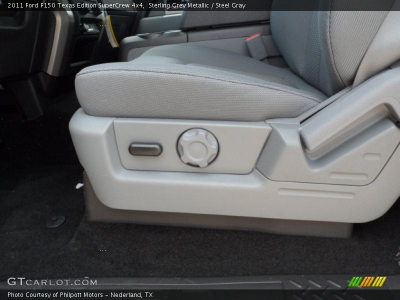 Sterling Grey Metallic / Steel Gray 2011 Ford F150 Texas Edition SuperCrew 4x4
