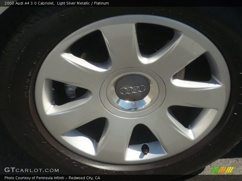  2003 A4 3.0 Cabriolet Wheel