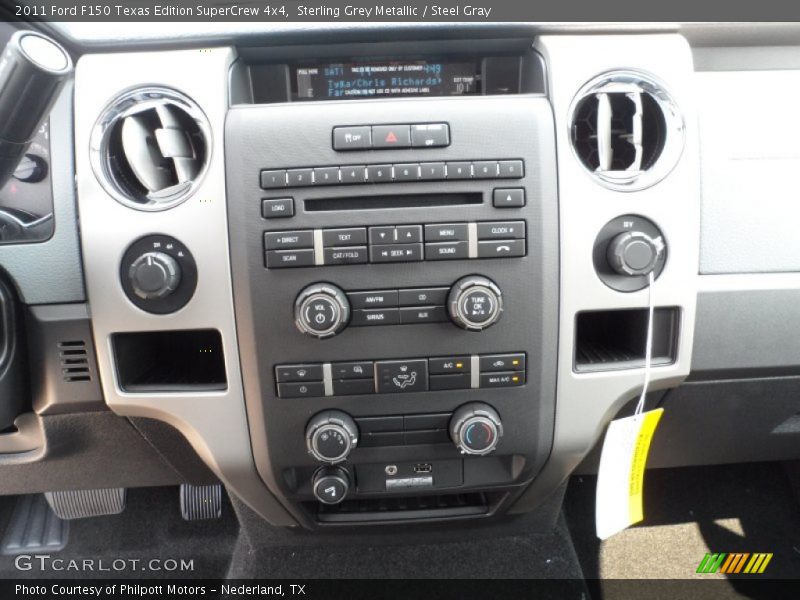 Sterling Grey Metallic / Steel Gray 2011 Ford F150 Texas Edition SuperCrew 4x4